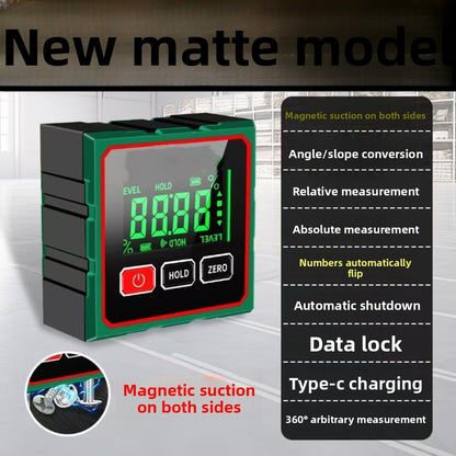 Laser digital tilt gauge