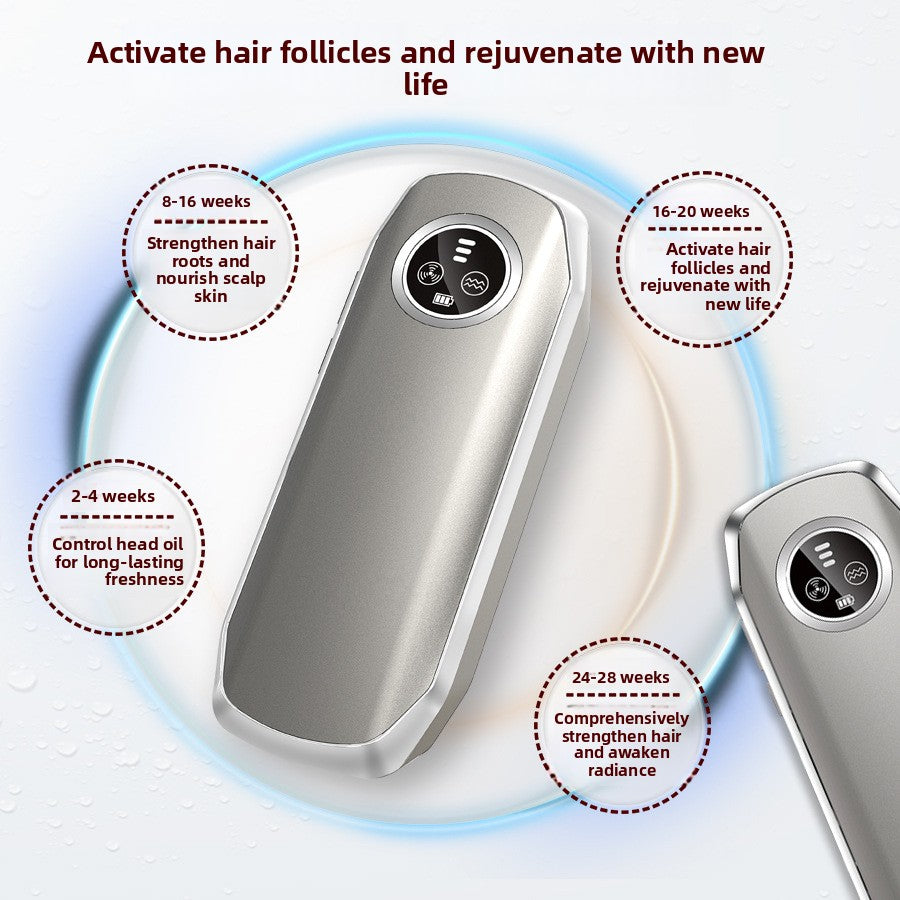 Laser hair comb