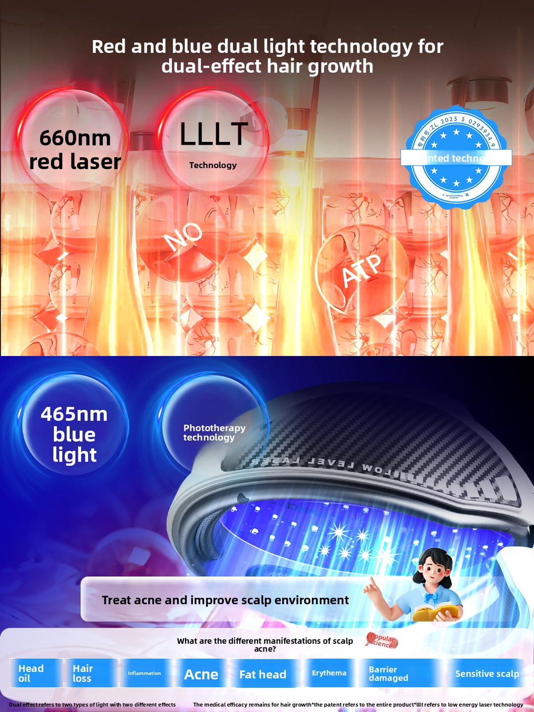 Laser Hair Device