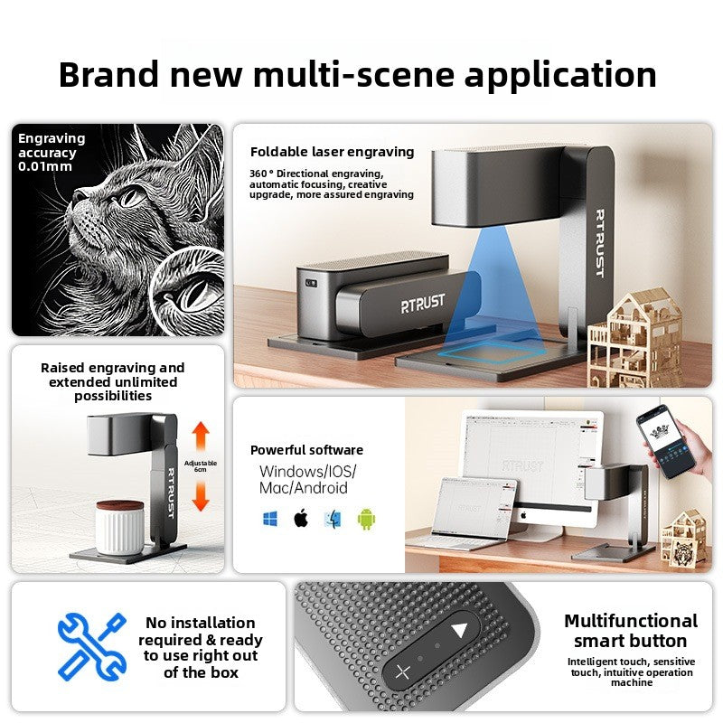 Laser Marking and Engraving Machine