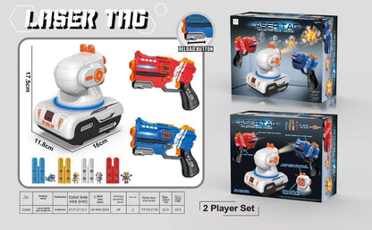 Laser Projection Battle Gun Set with Motion Sensing