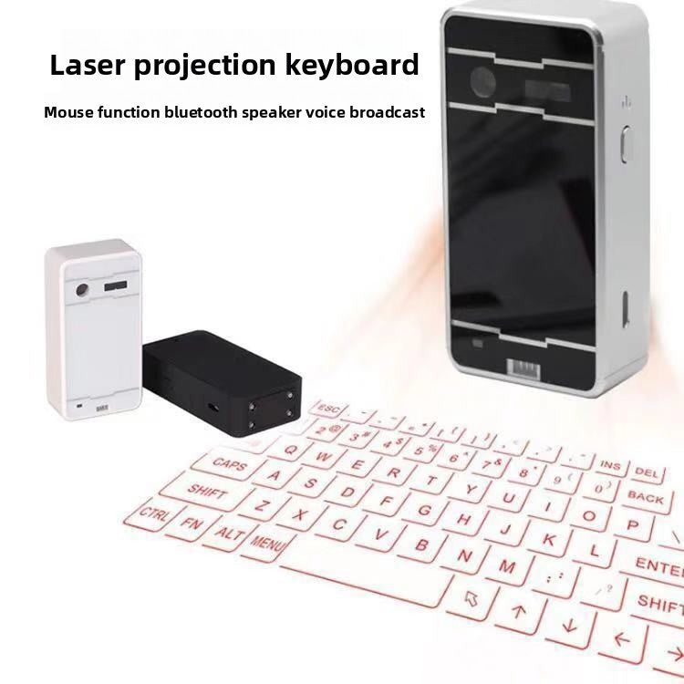 Laser projection keyboard
