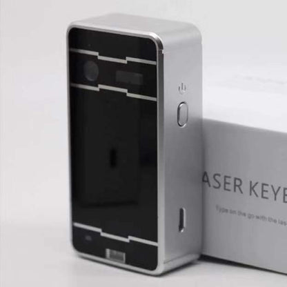 Laser projection keyboard
