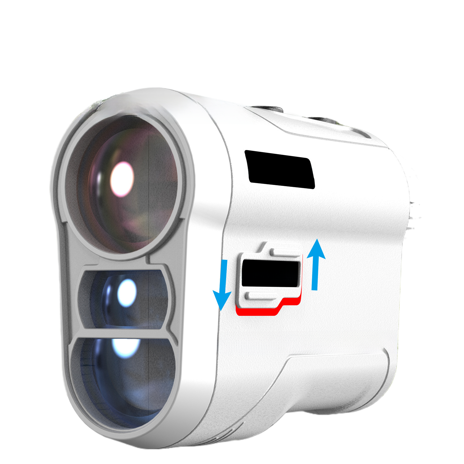 Laser Rangefinder with Slope Switch and Vibration Lock
