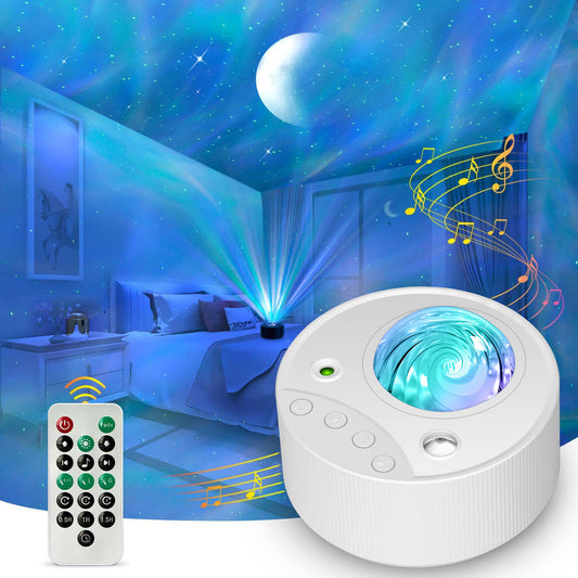 Laser star chart projection lamp