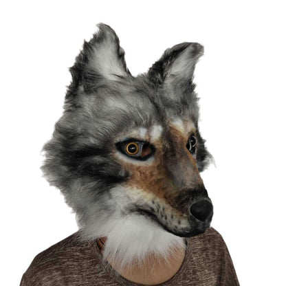Latex animal mask