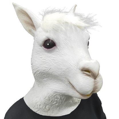 Latex animal mask