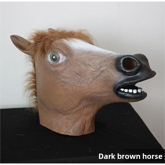 Latex animal mask