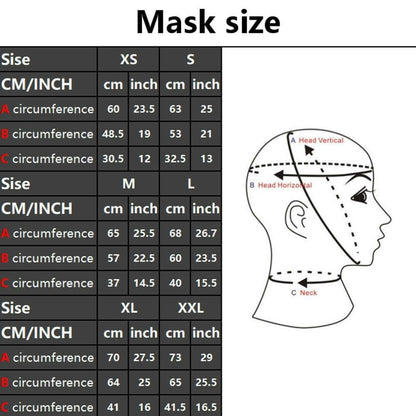 Latex Full Face Mask