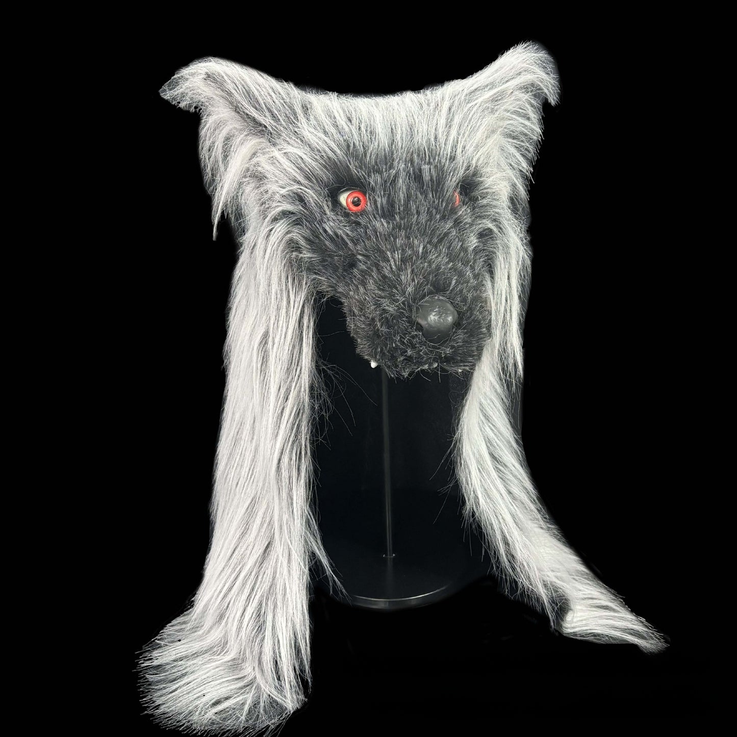 latex wolf mask