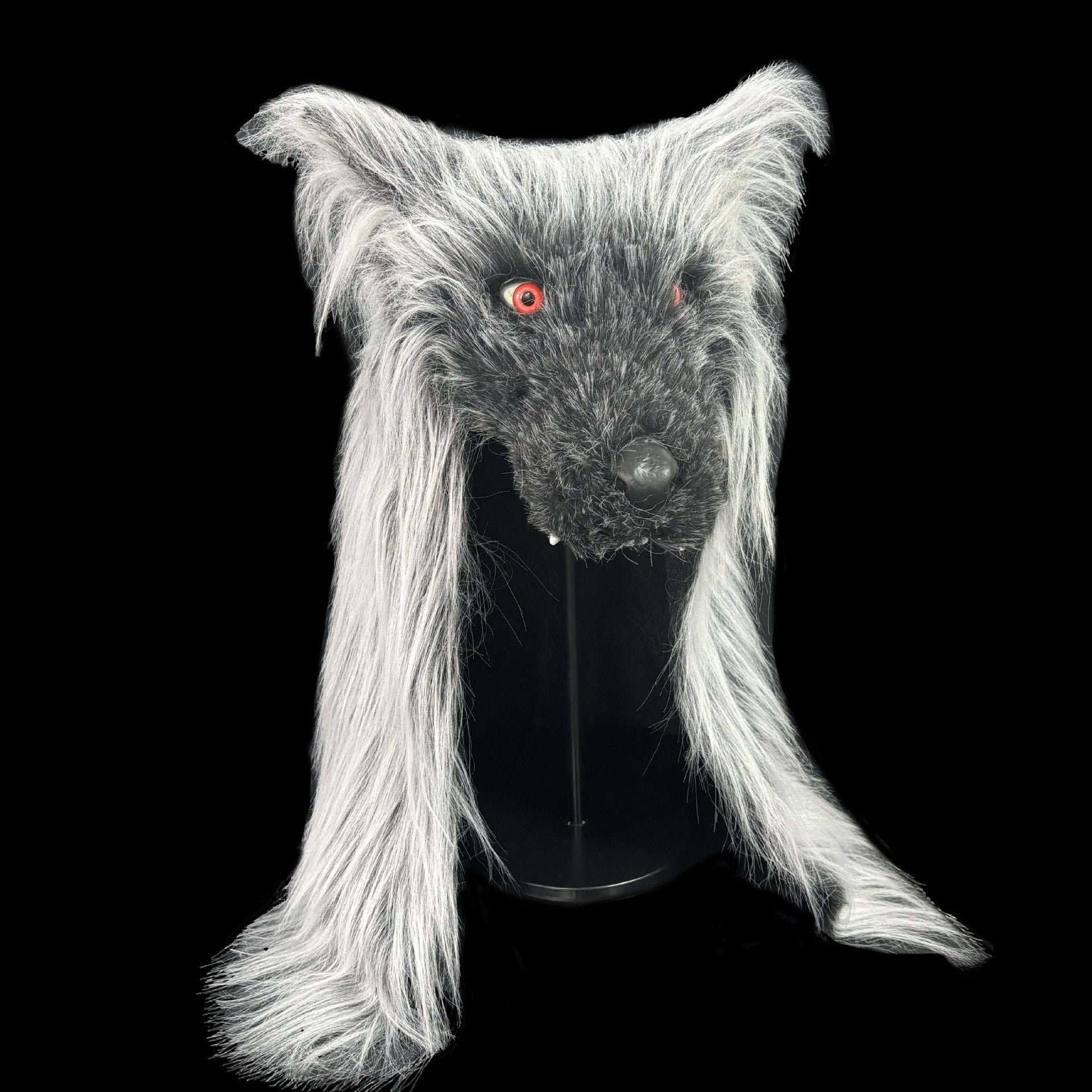 latex wolf mask