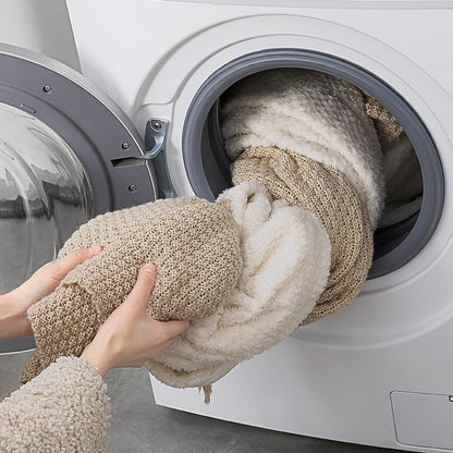 Laundry cleaning sponge