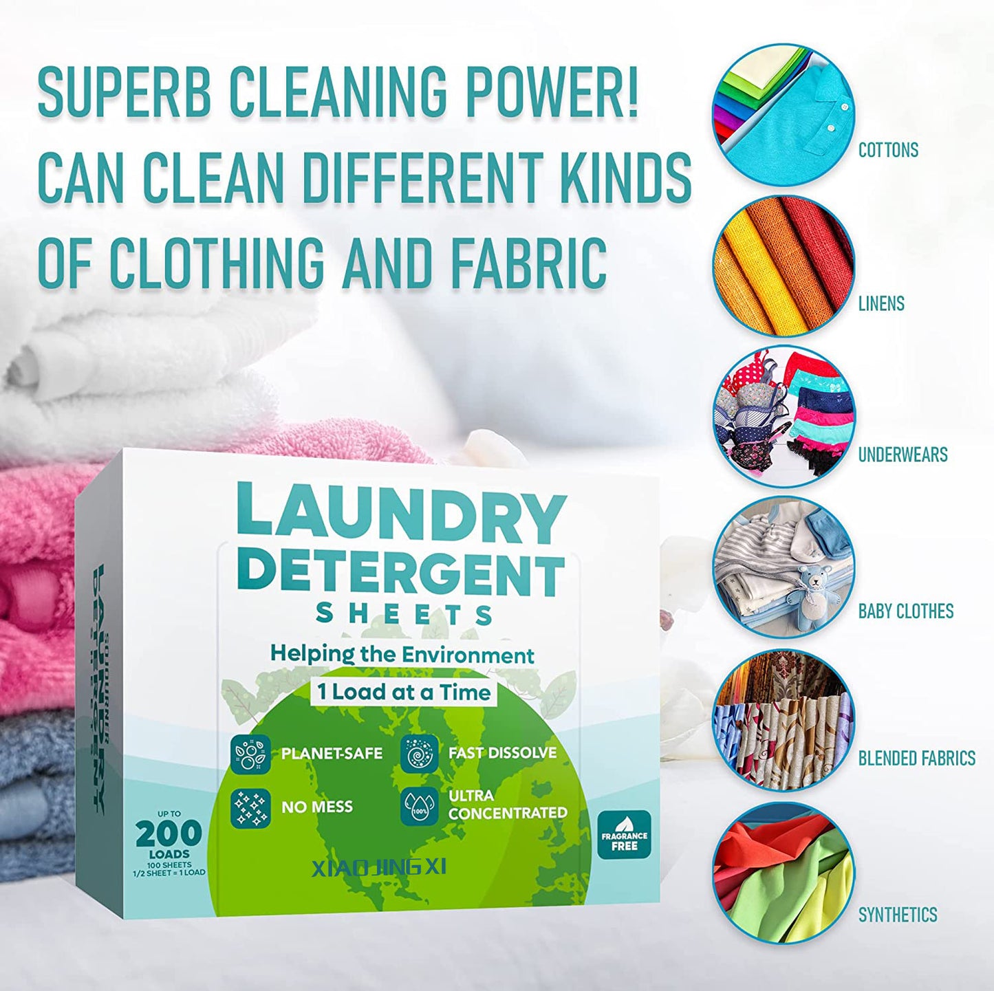 Laundry detergent pods