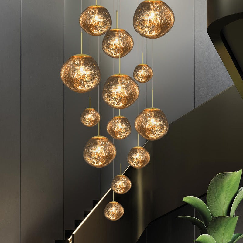 Lava chandelier