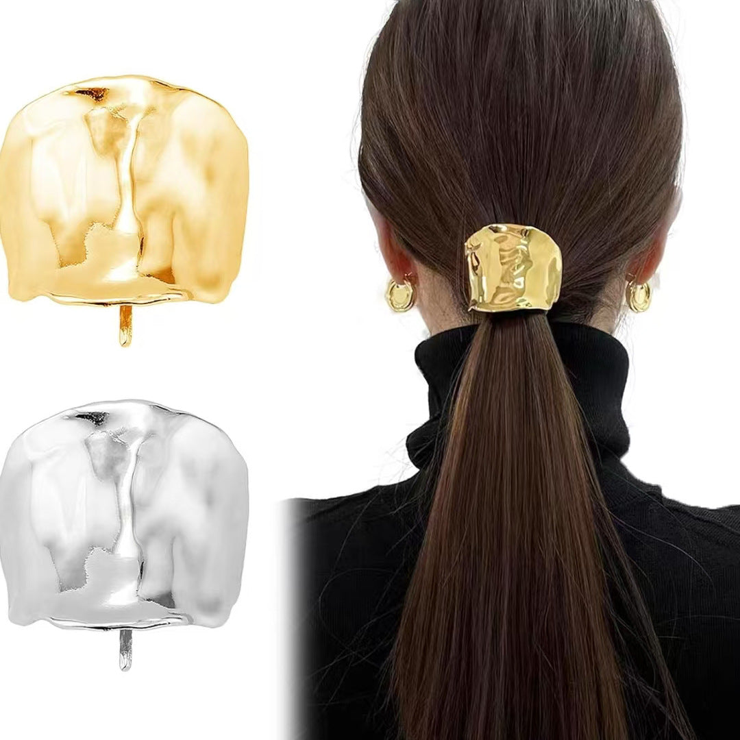 Lava Texture Hair Clips for Low Ponytail and Decorative Use