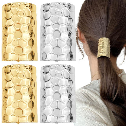 Lava Texture Hair Clips for Low Ponytail and Decorative Use