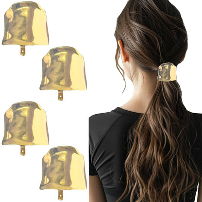 Lava Texture Hair Clips for Low Ponytail and Decorative Use