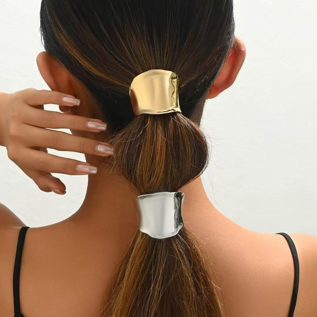 Lava Texture Hair Clips for Low Ponytail and Decorative Use