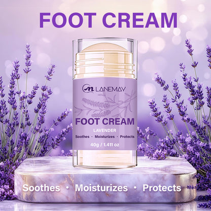 Lavender Foot Care Cream Stick Moisturizing Protective