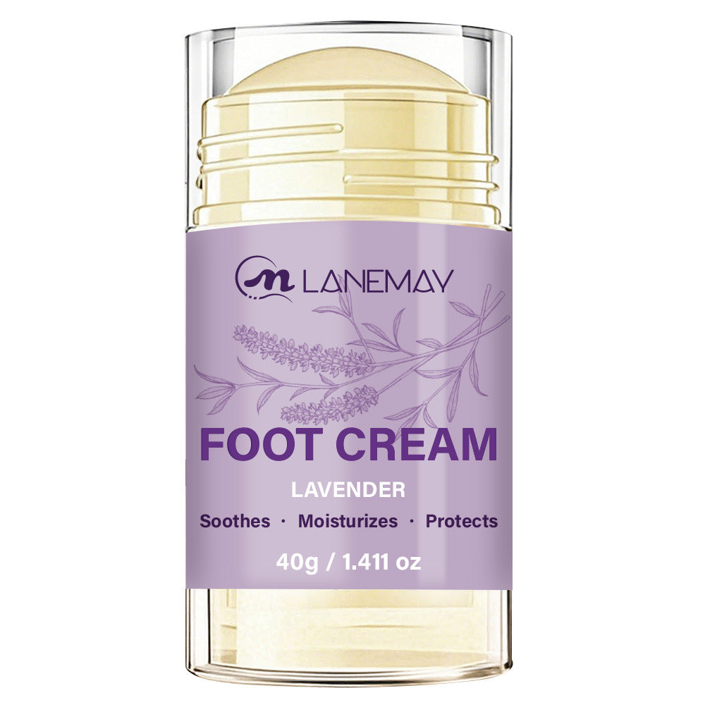Lavender Foot Care Cream Stick Moisturizing Protective