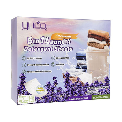 Lavender laundry sheets