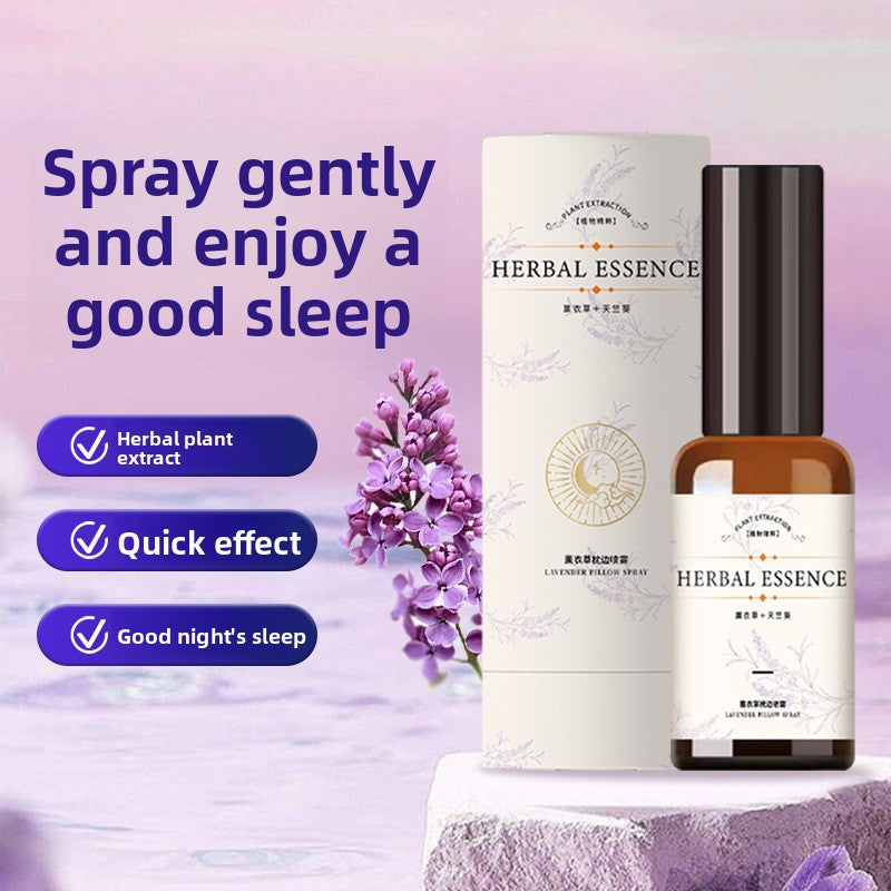 Lavender Pillow Sleep Spray for Relaxation and Better Sleep.