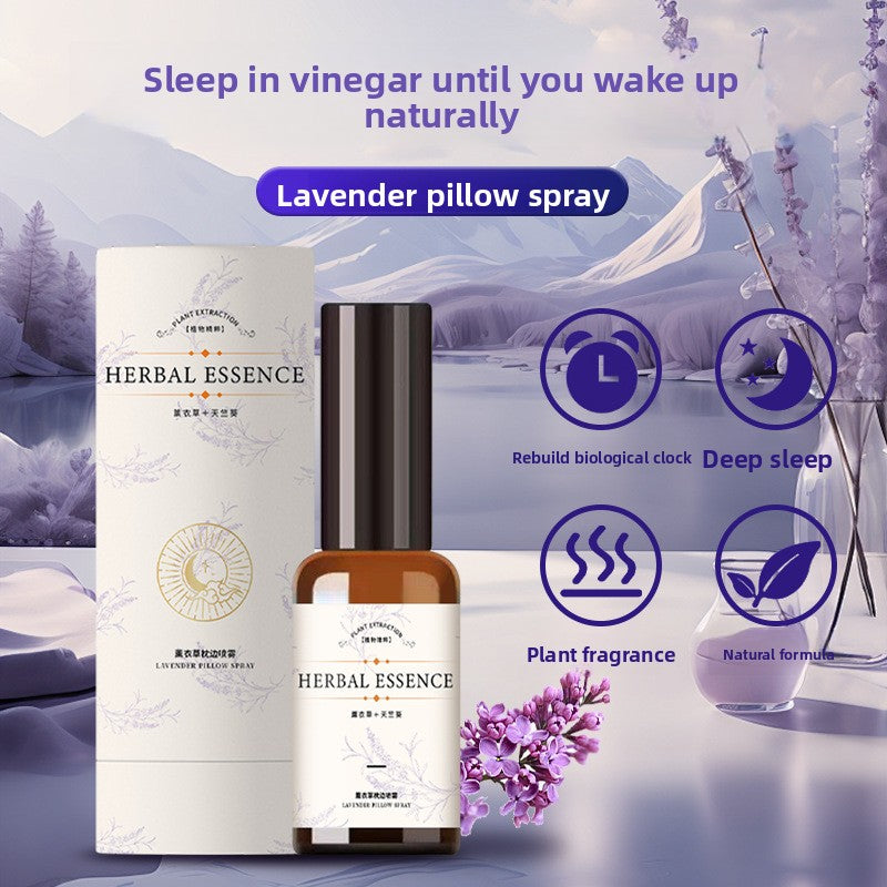 Lavender Pillow Sleep Spray for Relaxation and Better Sleep.
