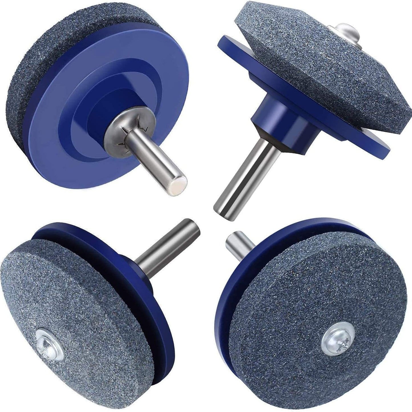 Lawn mower sharpening stone