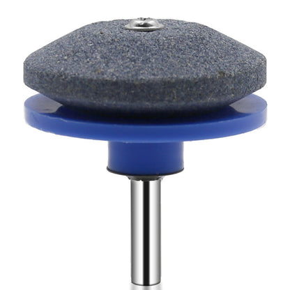 Lawn mower sharpening stone