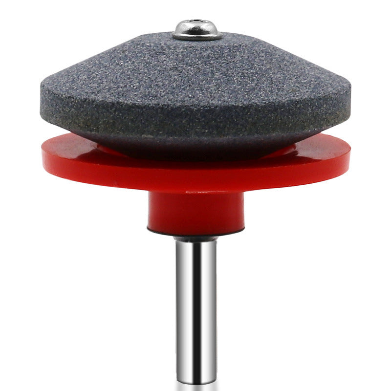 Lawn mower sharpening stone