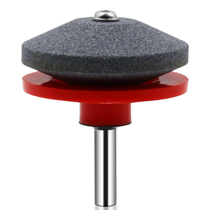 Lawn mower sharpening stone