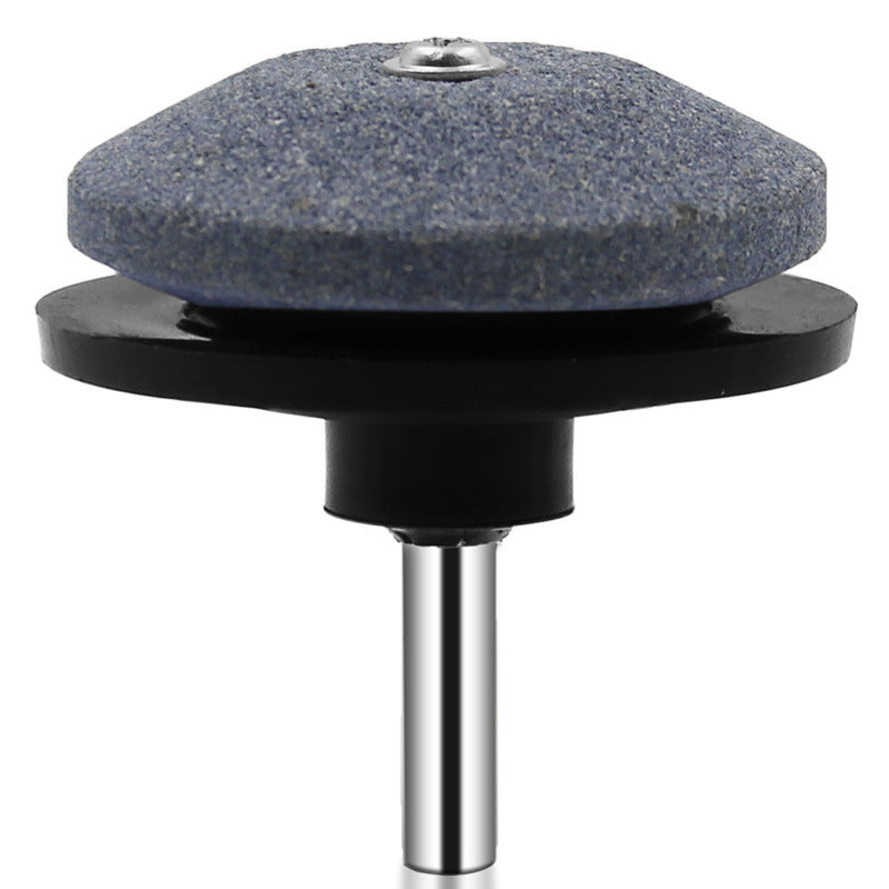 Lawn mower sharpening stone