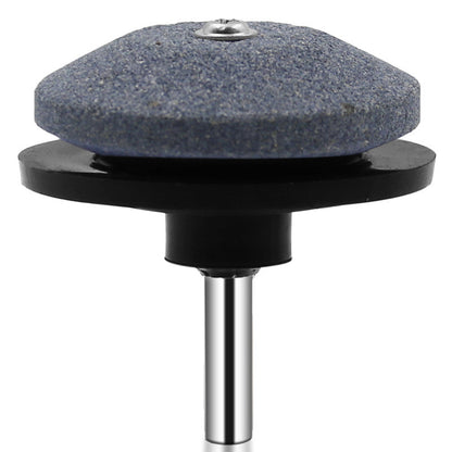 Lawn mower sharpening stone