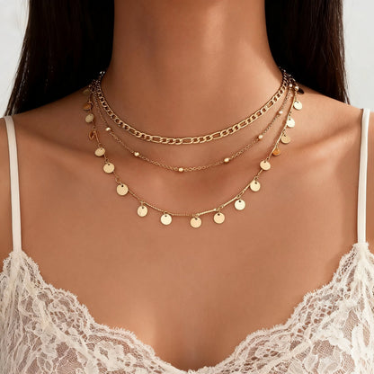 Layered Tassel Necklace Jewelry