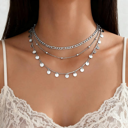 Layered Tassel Necklace Jewelry