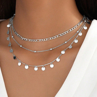 Layered Tassel Necklace Jewelry