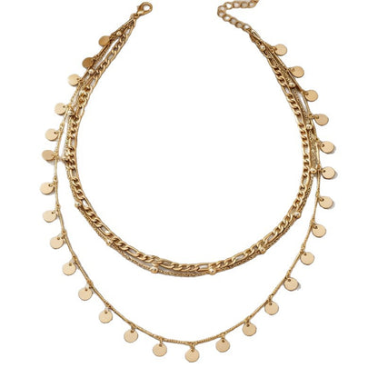 Layered Tassel Necklace Jewelry