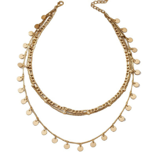 Layered Tassel Necklace Jewelry