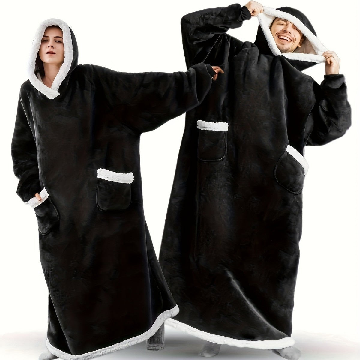 Lazy Blanket Hoodie for Fall and Winter