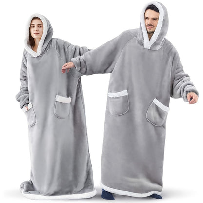 Lazy Blanket Hoodie for Fall and Winter