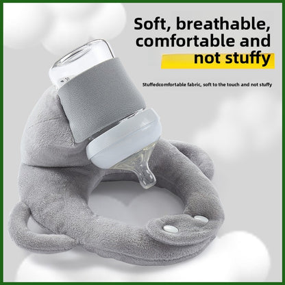 Lazy breastfeeding gadget