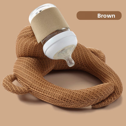 Lazy breastfeeding gadget