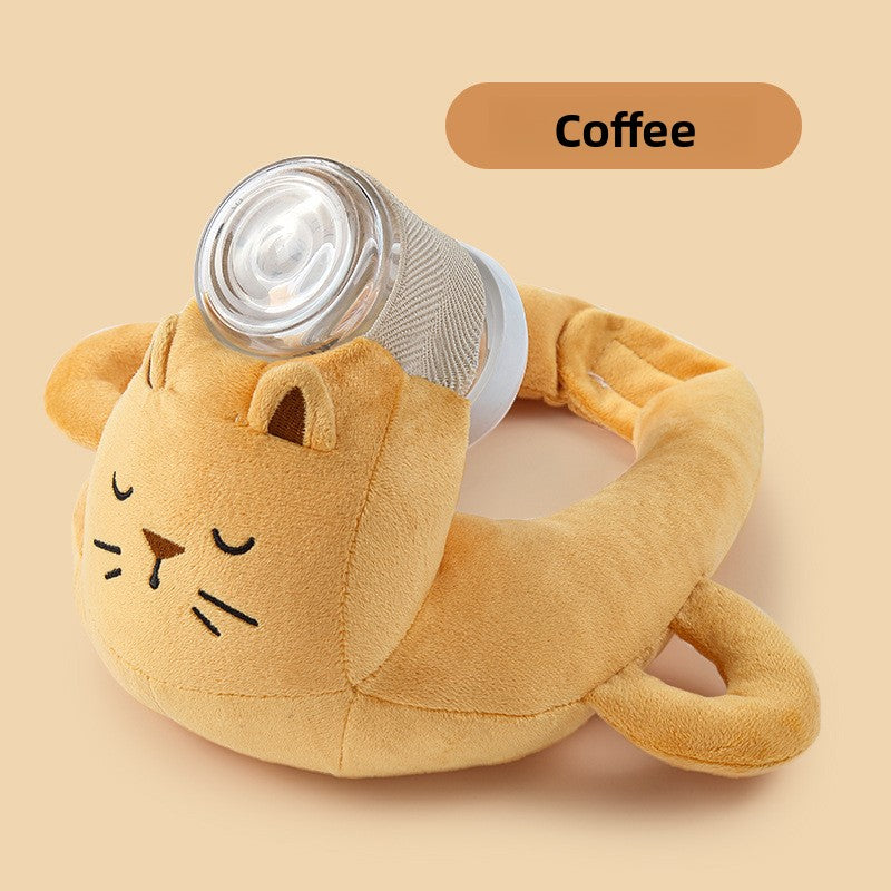 Lazy breastfeeding gadget