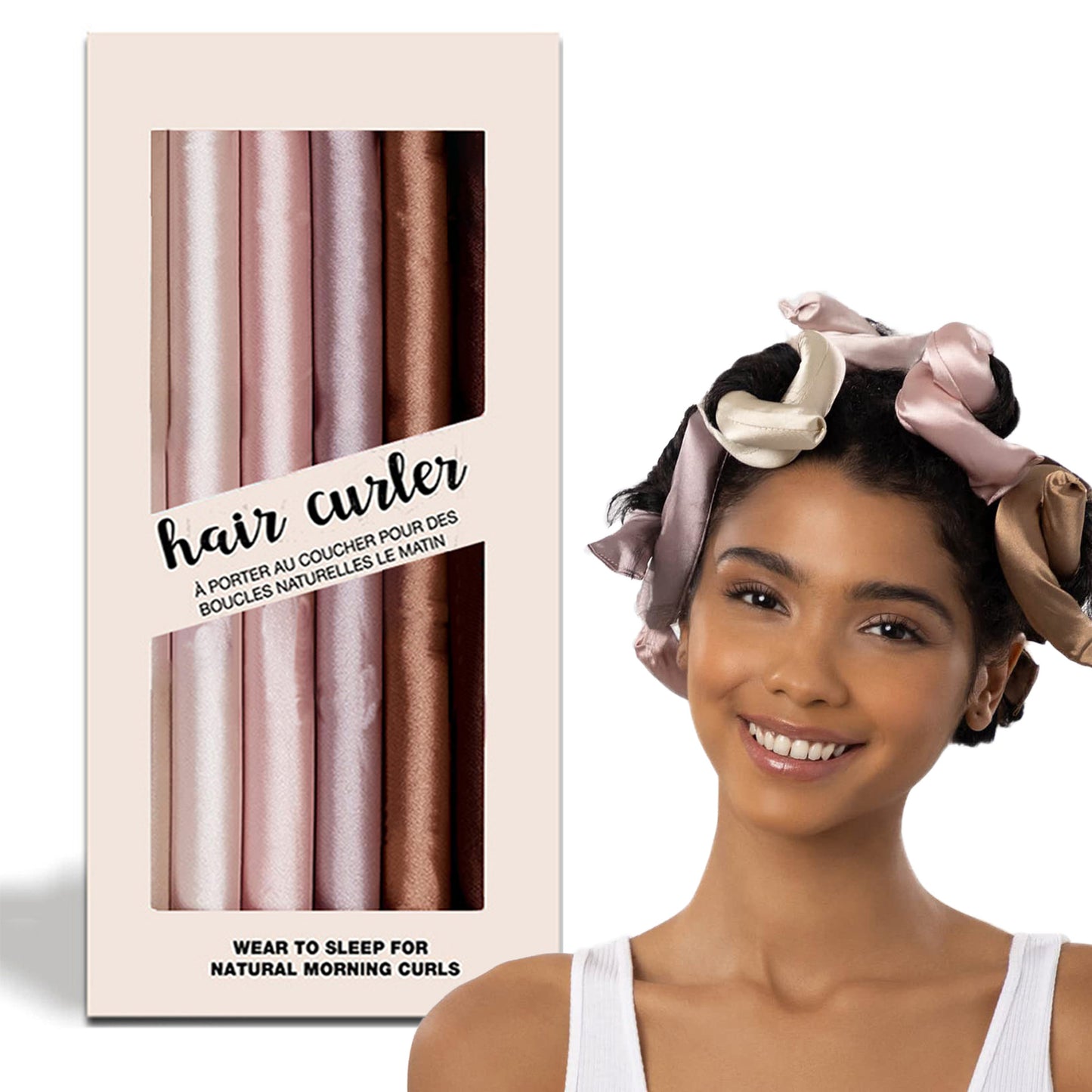 Lazy curling hair stick