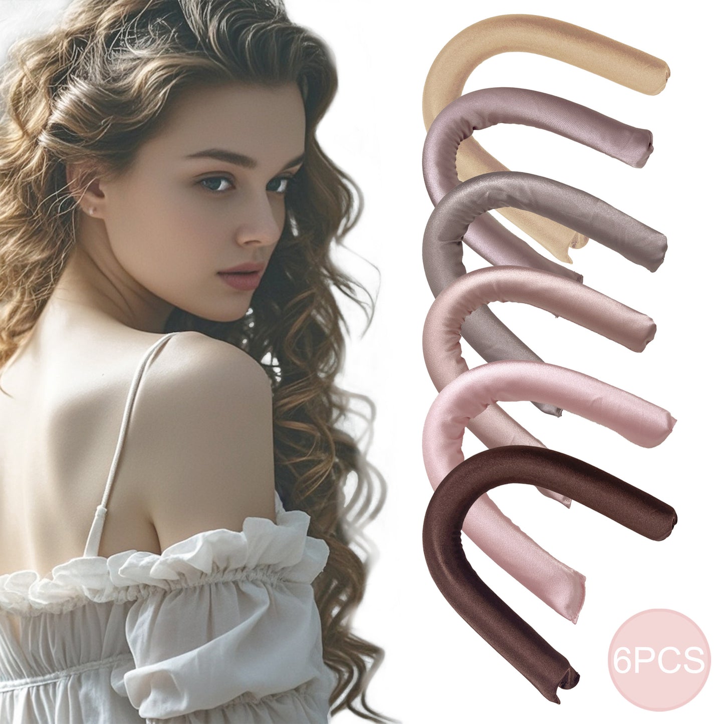 Lazy curling hair stick