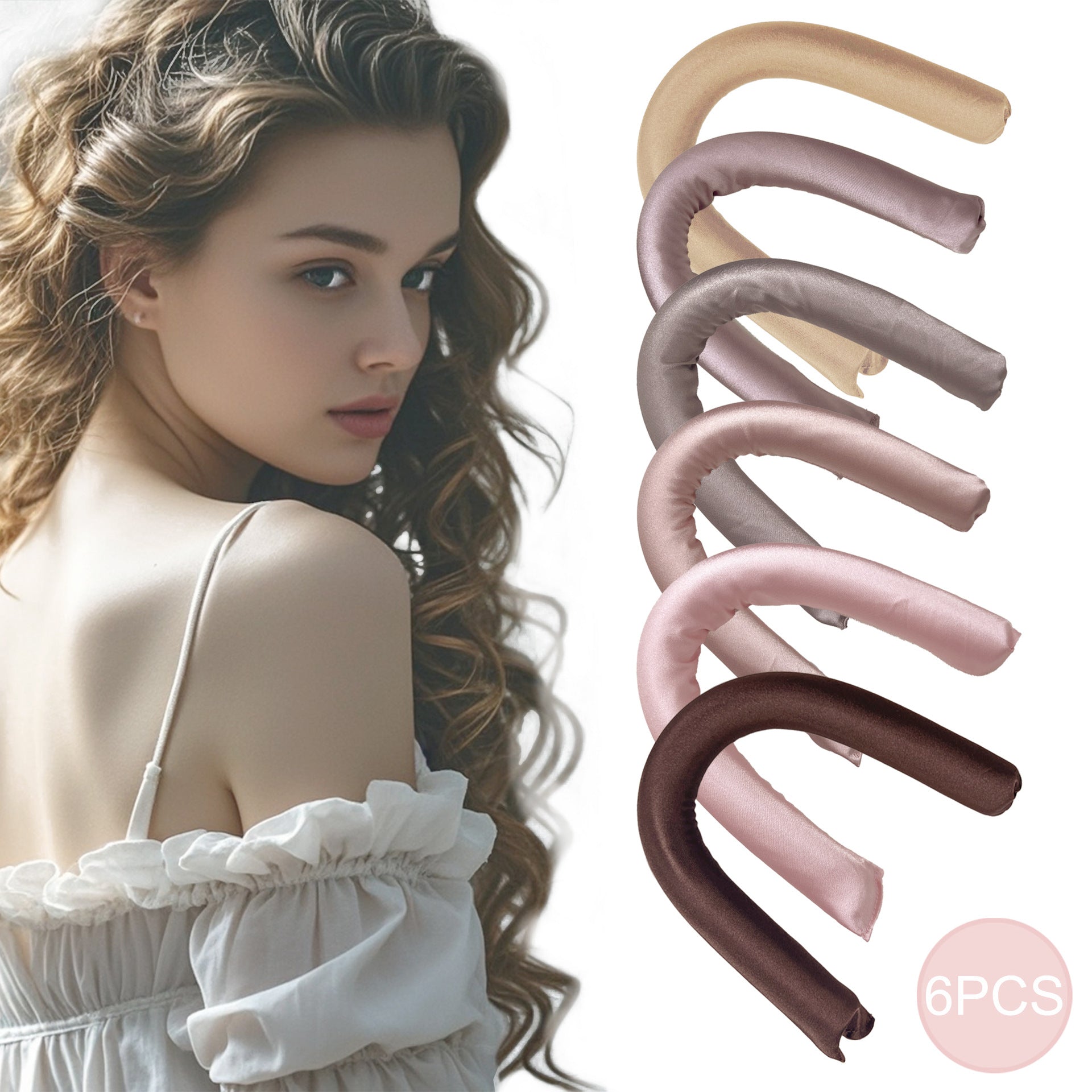 Lazy curling hair stick