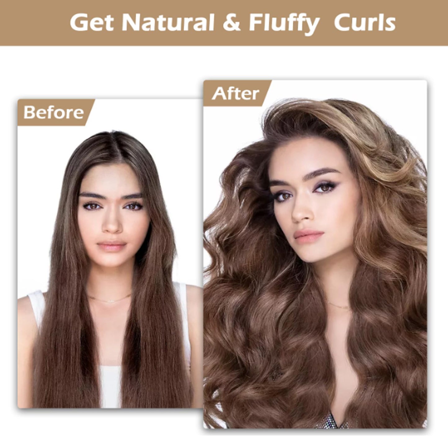 Lazy curling hair stick
