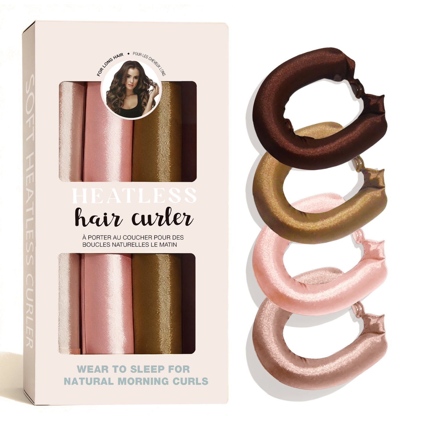 Lazy curling hair stick