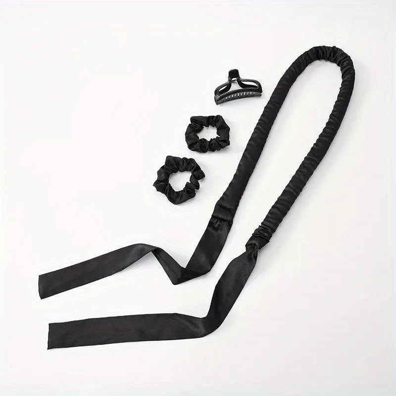 Lazy curling wand