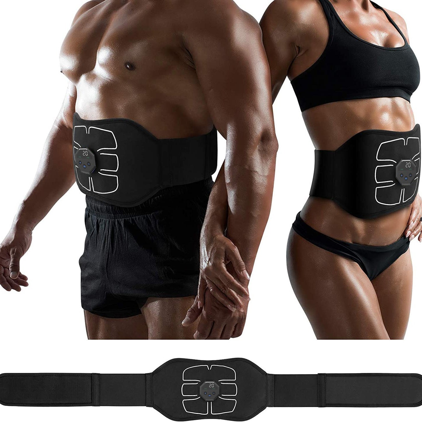 Lazy Man Abdominal Muscle Pad - Abdominal Strengthening and Toning Machine